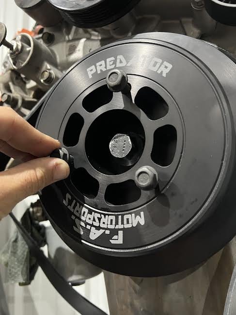 FAS PREDATOR LOWER PULLEY (No tune Required) Ram TRX, Hellcat Durango, Trackhawk, Hellcat